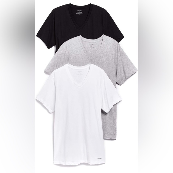 CALVIN KLIEN - T-SHIRTS MENS SIZE XL 4 PACK - Picture 1 of 4